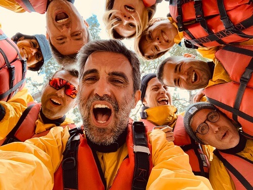 Espíritu de rafting