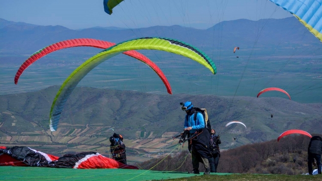 Paragliding në Krushevë