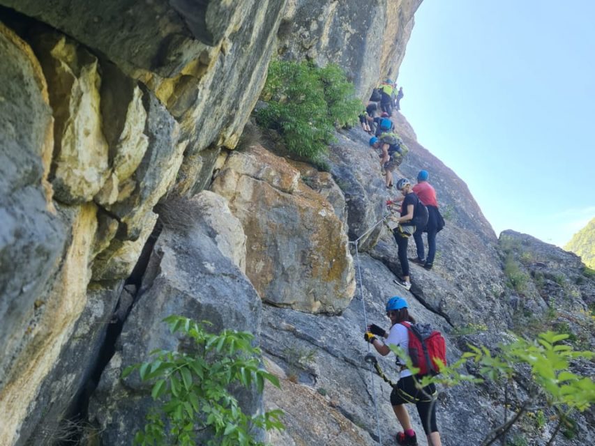 Über Klettersteig Decani