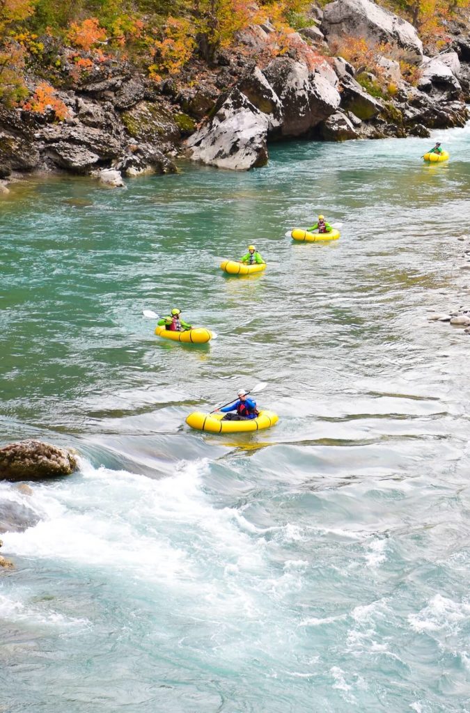 Packrafting a Vjosa