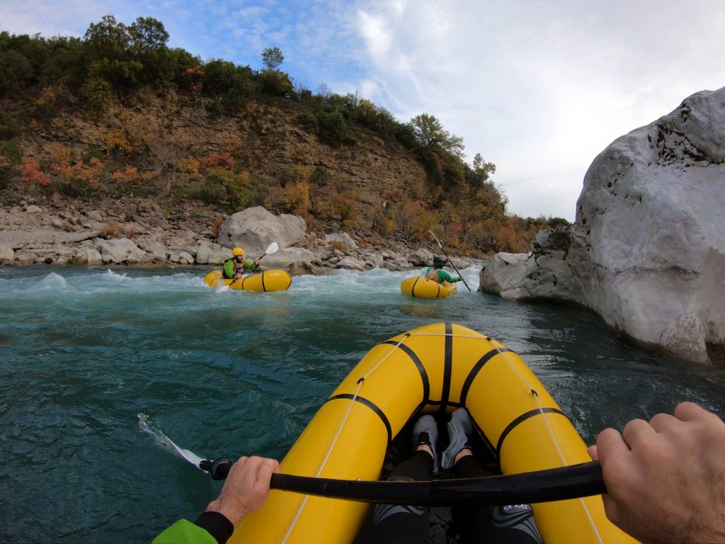 packrafting balcánico